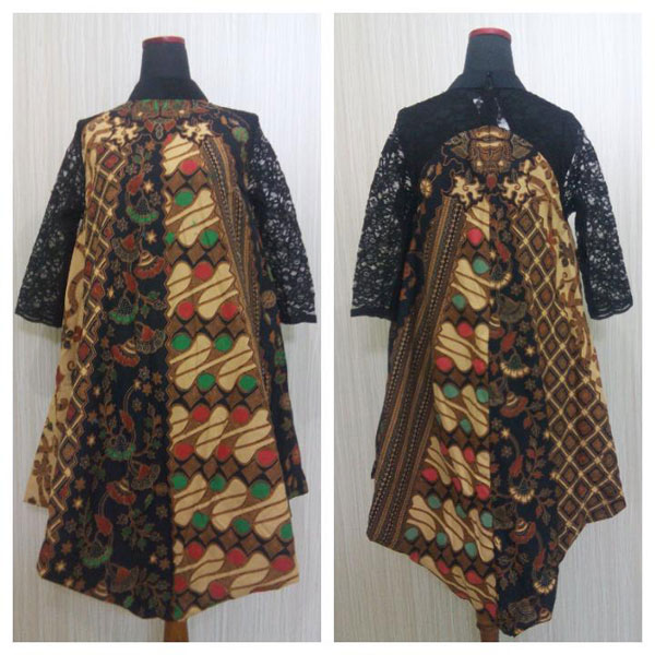 Tunik Batik Kipas Parang