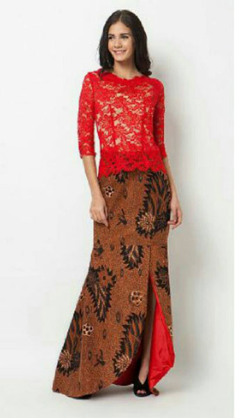 Kebaya Modern Pesta Brokat 29