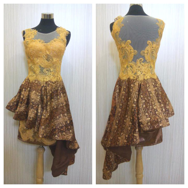 Mini Dress Batik 004