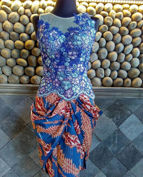 Dress Pesta Batik 040