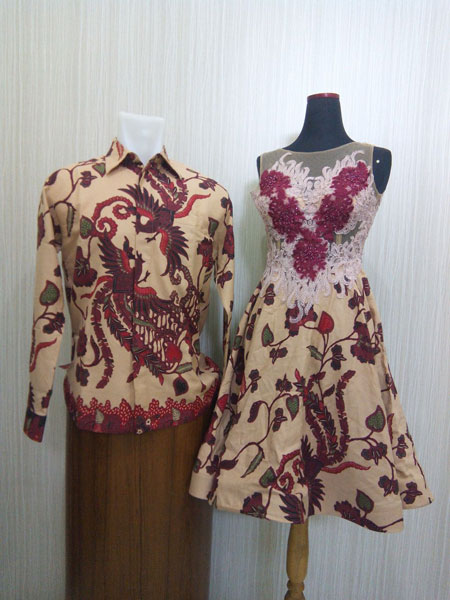 Sarimbit Batik Solo Cendrawasih Kembar