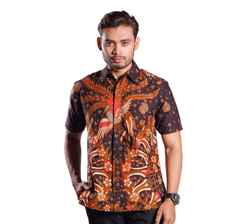 Batik Kemeja Lengan Pendek